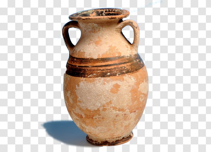 Vase Ceramic Pottery Jug Urn - Artifact Transparent PNG
