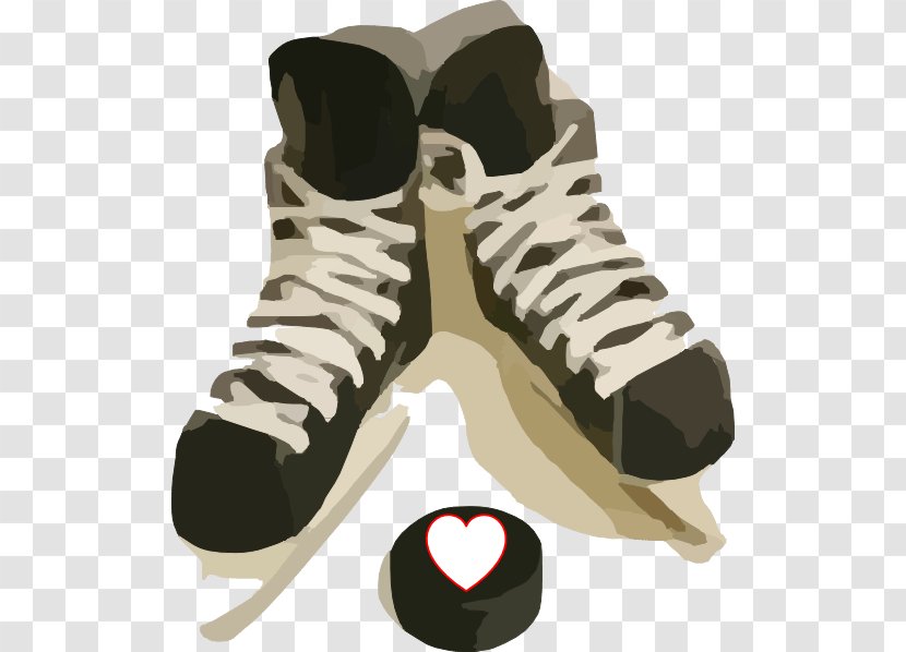 Hockey Puck Ice Skating Rink - Outdoor Shoe Transparent PNG
