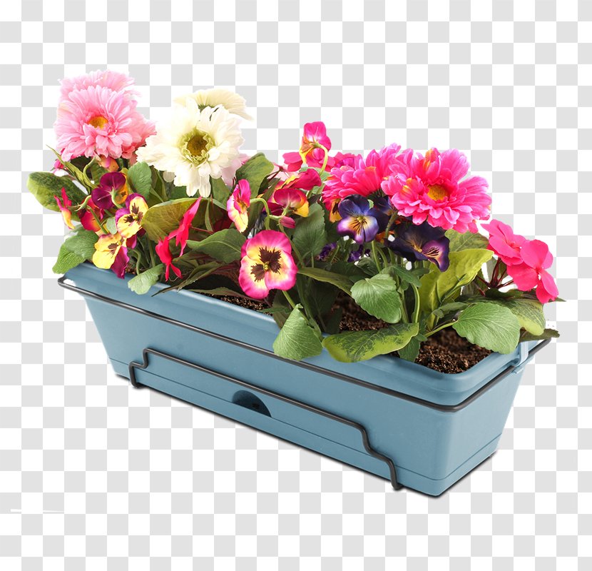 Flowerpot Denim Flower Garden Transparent PNG