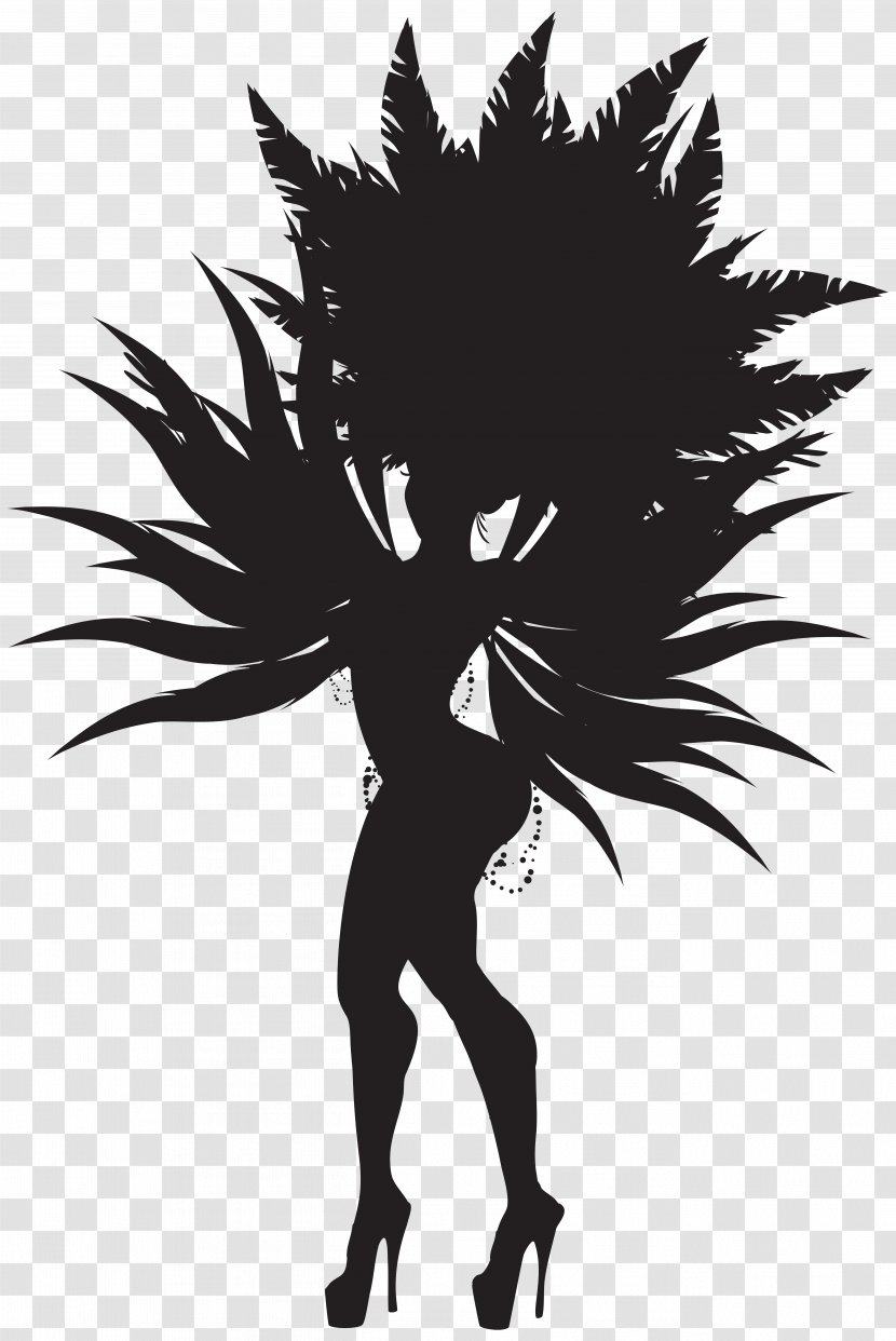 Dance Samba Silhouette Clip Art - Monochrome Photography - Yellow Dancer Transparent PNG