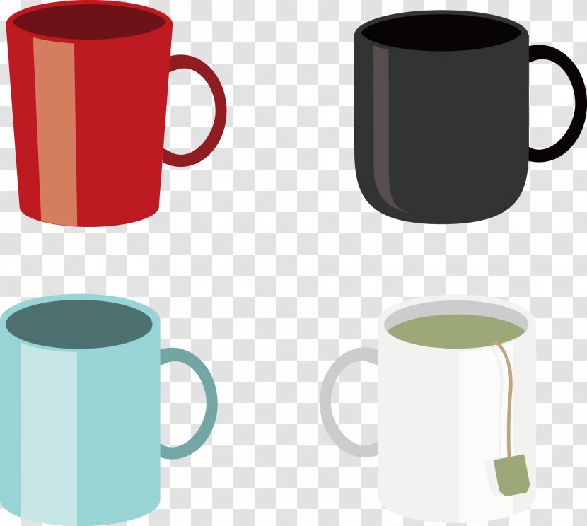 Coffee Cup Mug Color - Serveware - Various Colors Gifts Transparent PNG