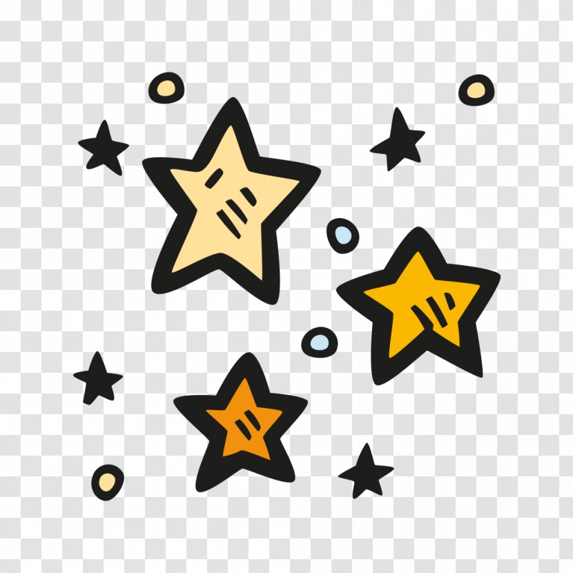 Southstar Technology Solutions Pvt Ltd Web Hosting Service Symbol Clip Art - Alaya Preschool - Hand Drawn Stars Transparent PNG