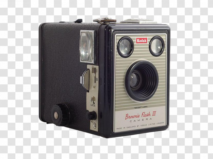 Kodak Photographic Film Brownie Box Camera - Snapshot - Photo Cameras Transparent PNG