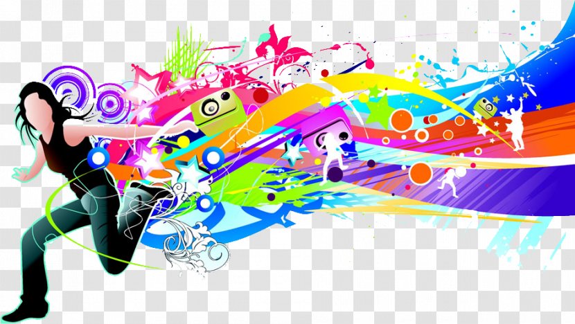 Motif - Shutterstock - Colorful Runner Transparent PNG