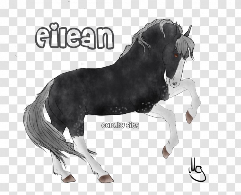 Dog Breed Mustang Stallion Pony - Fictional Character Transparent PNG