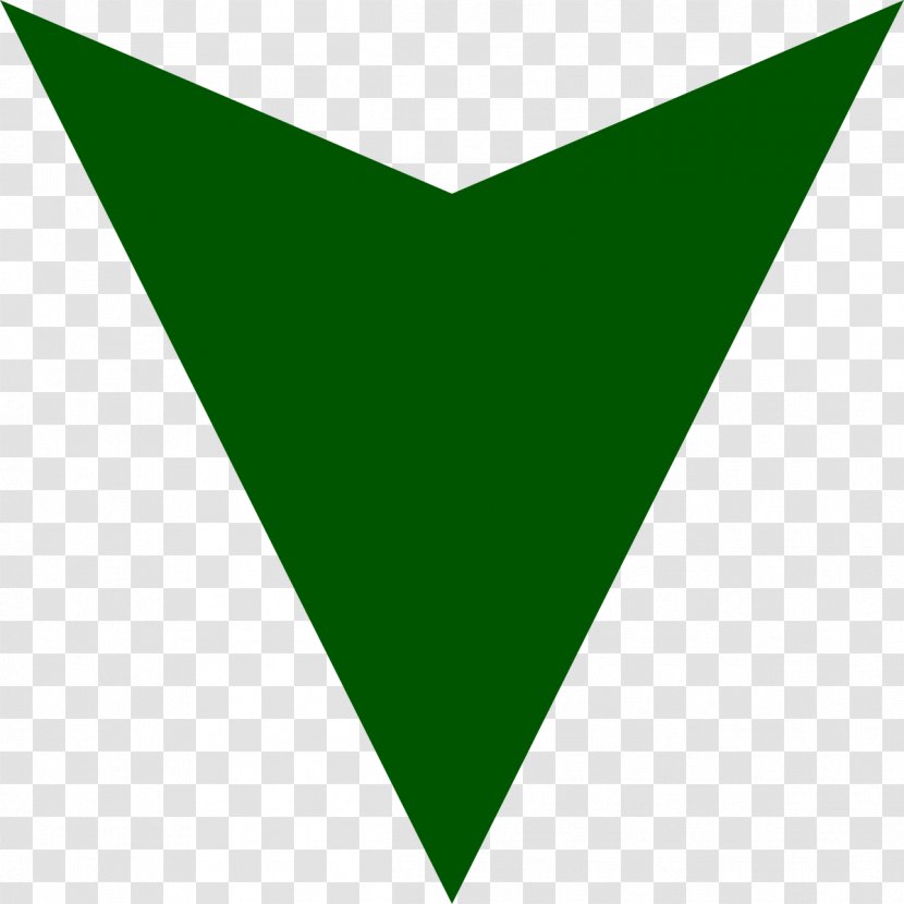 Green Arrow Roy Harper - Point - Down Transparent PNG