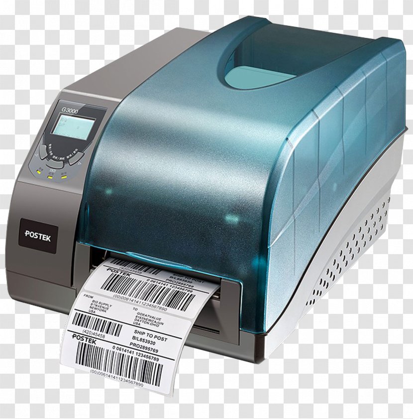 Label Printer Barcode Printing - Card - Scanner Transparent PNG