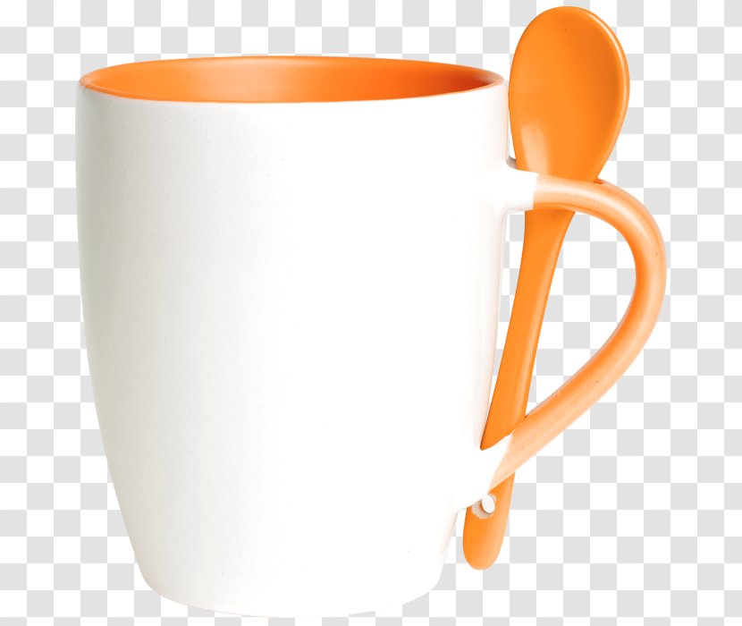 Spoon Mug Ceramic Pottery Coffee Cup Transparent PNG