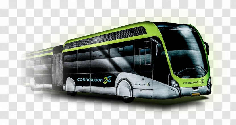 Electric Bus Connexxion Transport Taxi - Hardware Transparent PNG