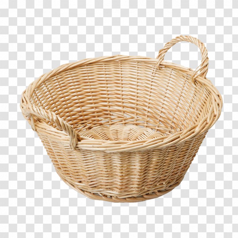 Gift Basket Hamper Craft - Wicker - Empty Easter Photo Transparent PNG