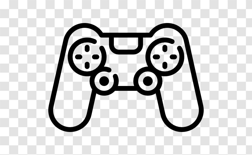 Game Controllers Video - Black And White - Computer Transparent PNG