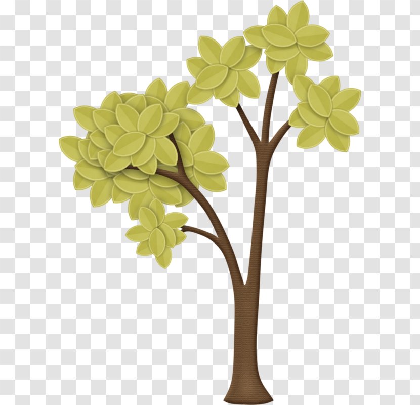 Paper Flower Drawing Clip Art Painting - Branch Transparent PNG
