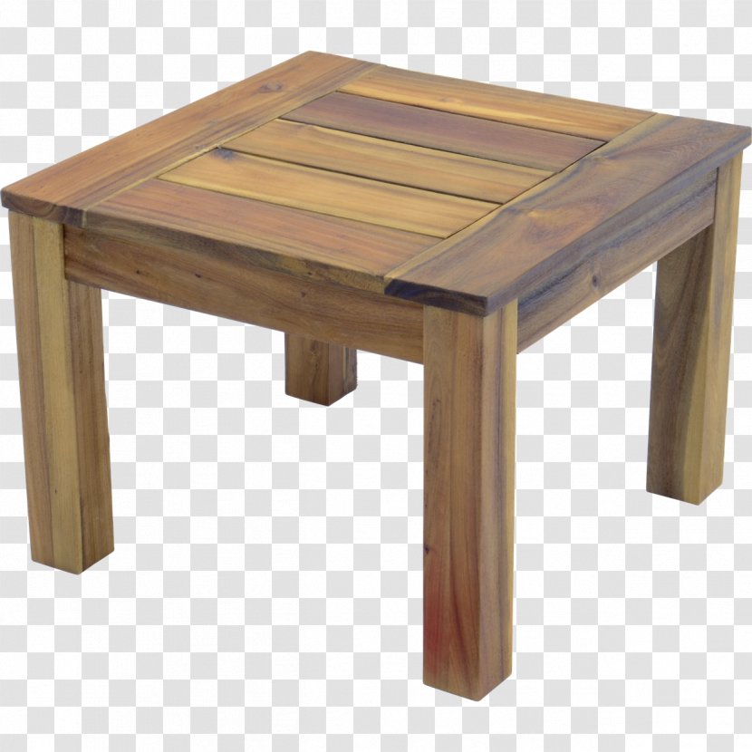 Table Garden Furniture Bijzettafeltje Hardwood - Coffee Tables Transparent PNG