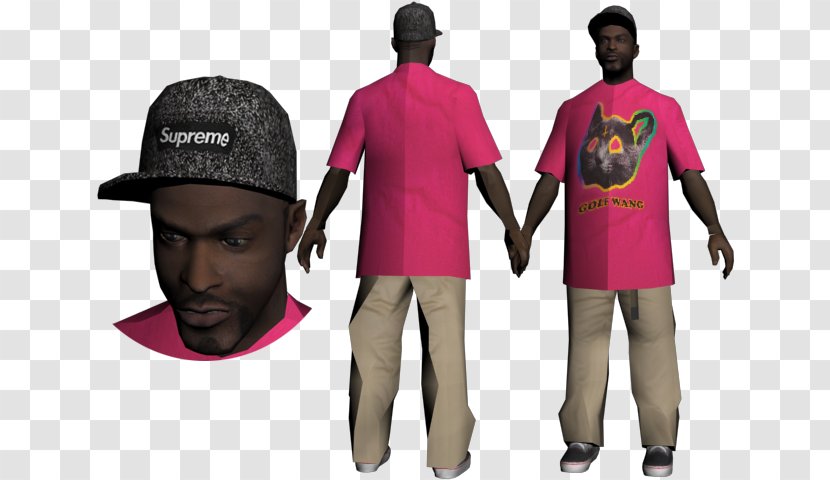 Tyler, The Creator Grand Theft Auto: San Andreas Multiplayer Odd Future Mod - Heart - Golf Wang Transparent PNG