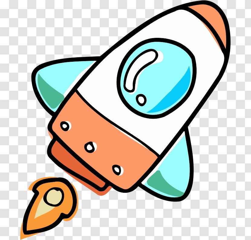 Spacecraft Rocket Clip Art - Artwork - Vector Love Transparent PNG