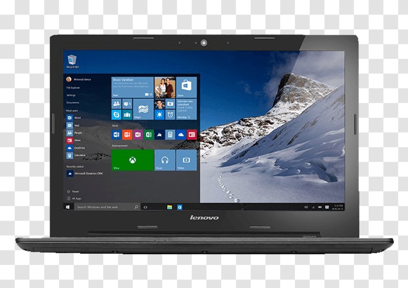 Laptop Lenovo Ideapad 100 (15) ThinkPad T460s Intel Core - 15 Transparent PNG
