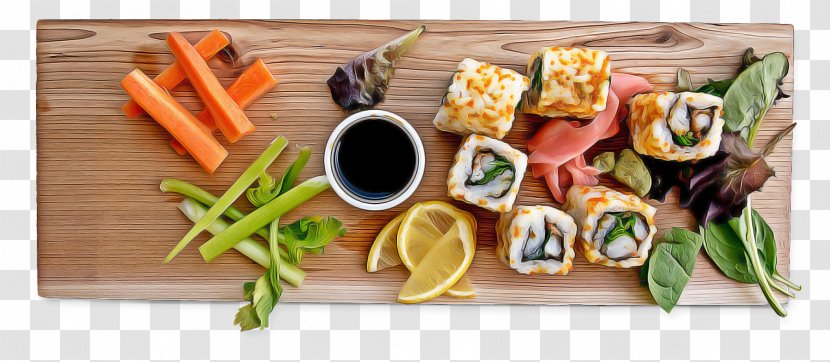 Sushi Cartoon - Cuisine - Lunch Brunch Transparent PNG