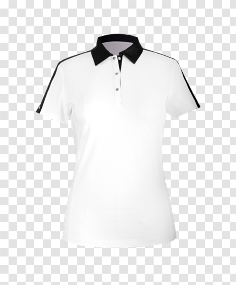 Polo Shirt T-shirt Uniform Collar - Sleeve - White Short Sleeves Transparent PNG