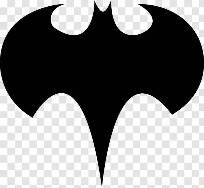 Batman Silhouette Logo Clip Art Transparent PNG
