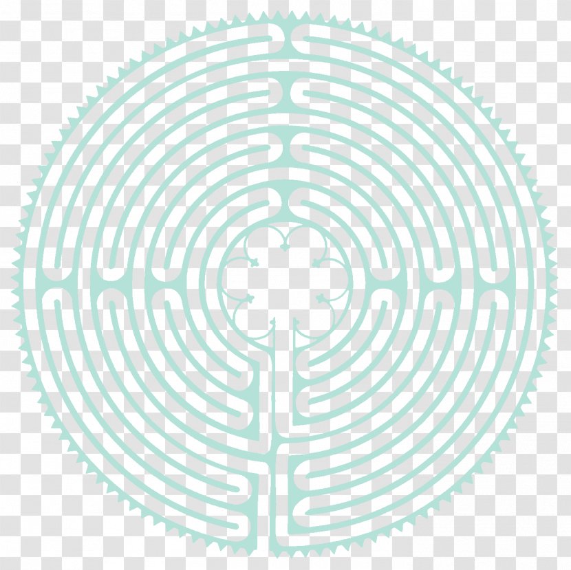 Chartres Cathedral Labyrinth Prayer Contemplation - Embracing Transparent PNG