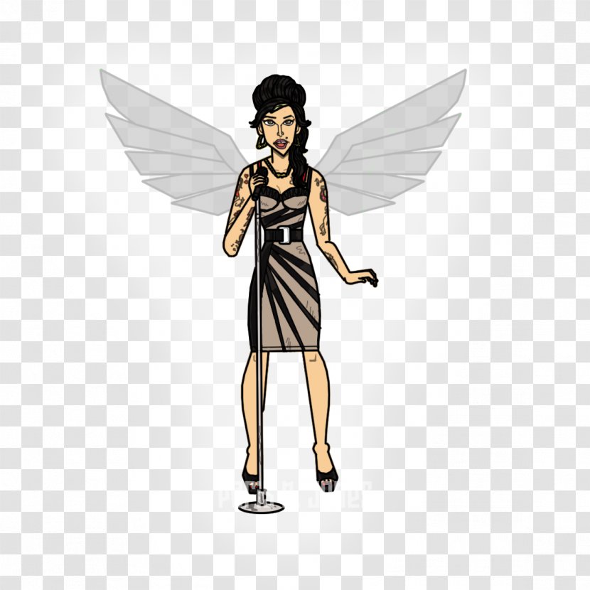 Fairy Cartoon Angel M Costume - Heart - Amy Winehouse Art Transparent PNG