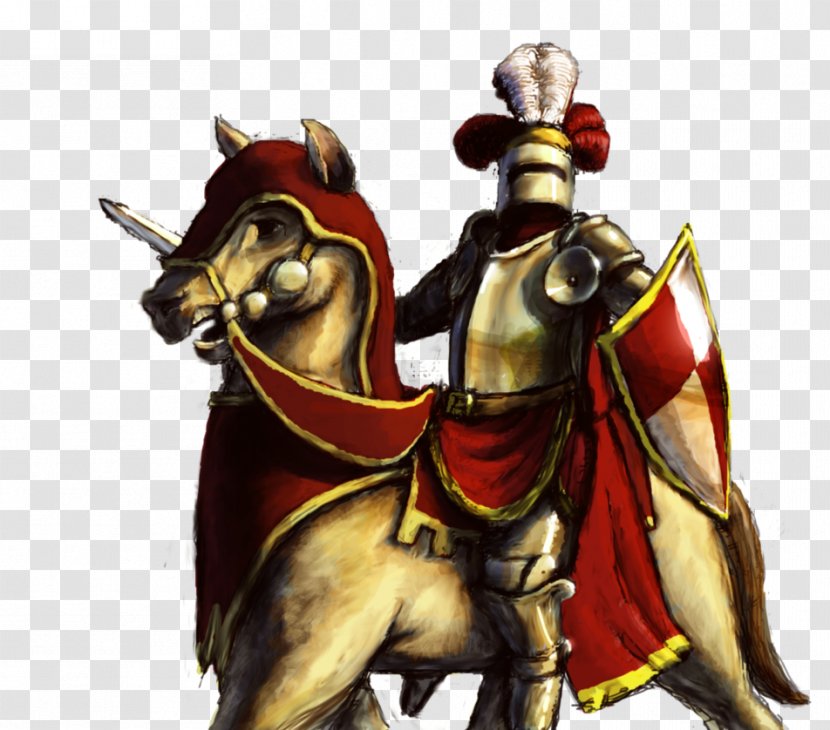 Horse Middle Ages Character Armour Fiction - Knight Transparent PNG