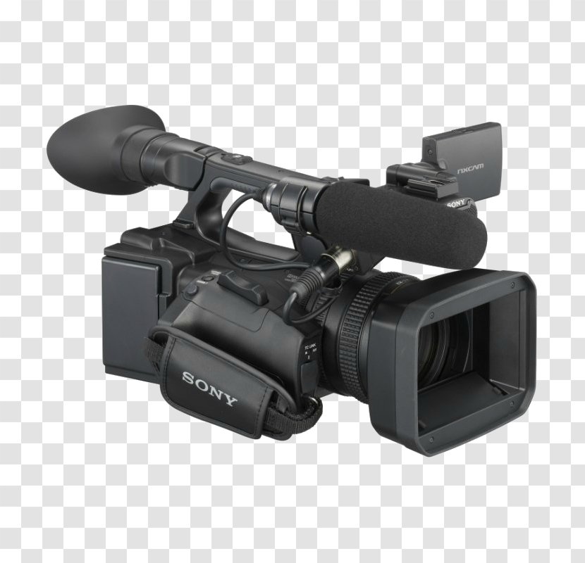 Video Cameras Sony NEX-5 AVCHD NXCAM HXR-NX5R - Avchd - Camera Transparent PNG