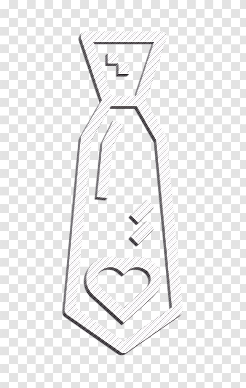 Prom Night Icon Tie Icon Necktie Icon Transparent PNG