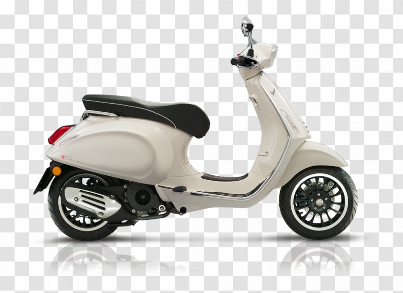 Vespa Sprint Scooter Piaggio Motorcycle - Automotive Design Transparent PNG