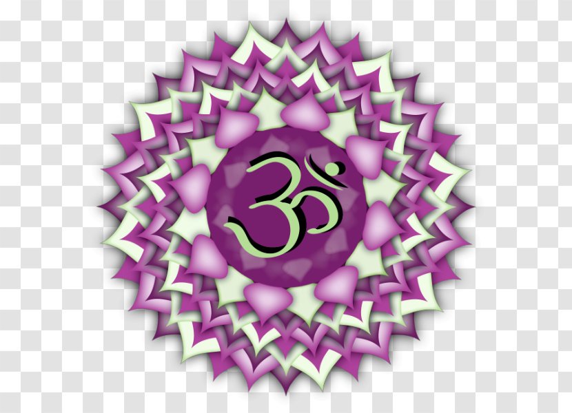 Sahasrara Chakra Violet Symbol Transparent PNG