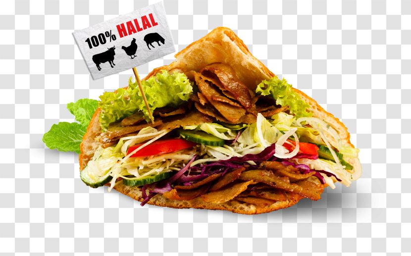 Doner Kebab Take-out Pizza Fish And Chips - Tostada Transparent PNG