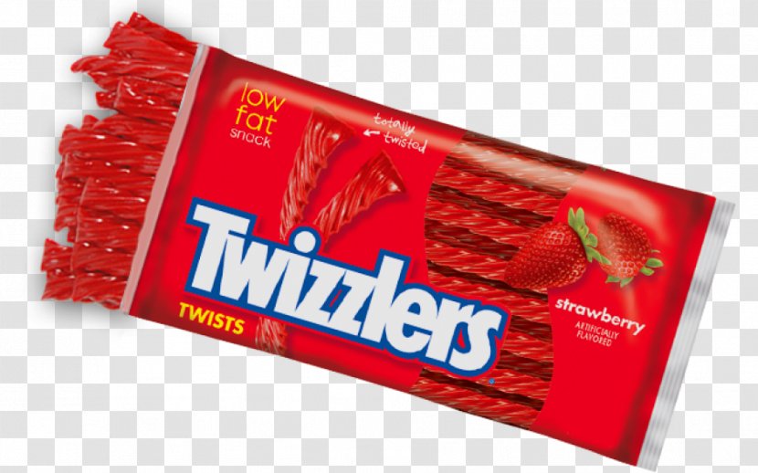 Liquorice Twizzlers Junk Food Candy Red Vines - Strawberry Twists Transparent PNG
