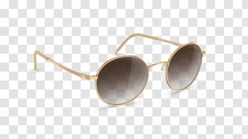 Sunglasses Ray-Ban Round Metal Goggles - Gradient Transparent PNG