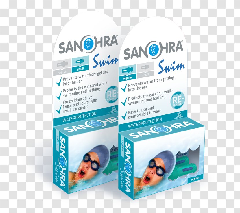 Earplug Sanohra Swim Ohrenschutz Perforated Eardrum Swimming - Earlobe Pressure Points Transparent PNG