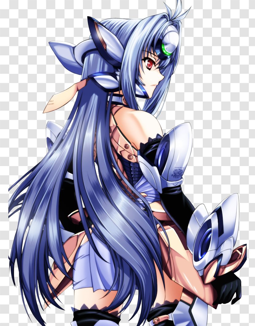 Xenosaga Episode III I & II KOS-MOS - Silhouette - Mermaid BACKGROUND Transparent PNG