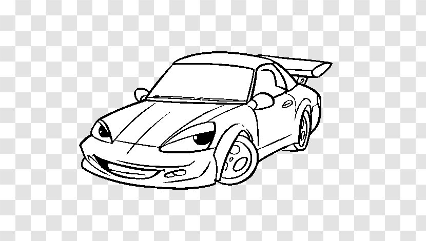 Sports Car Muscle Drawing Automòbil De Competició - Vehicle Door Transparent PNG