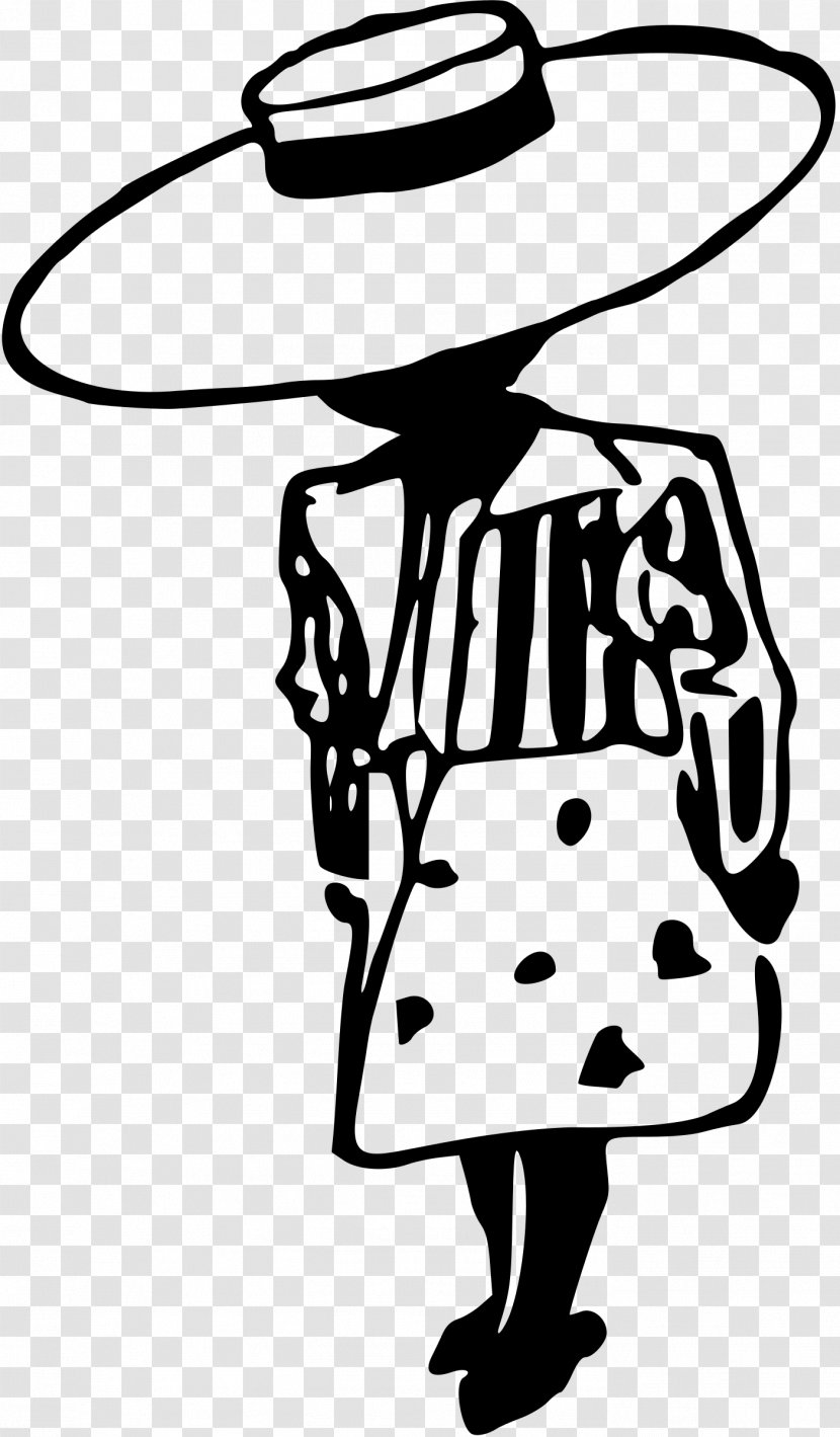 Cowboy Hat Line Art Cartoon Clip - Homo Sapiens Transparent PNG