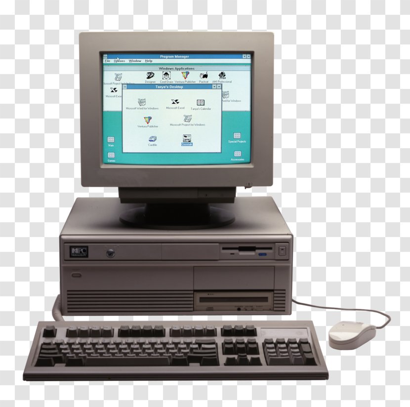 Windows 3.0 Personal Computer Microsoft MS-DOS Transparent PNG