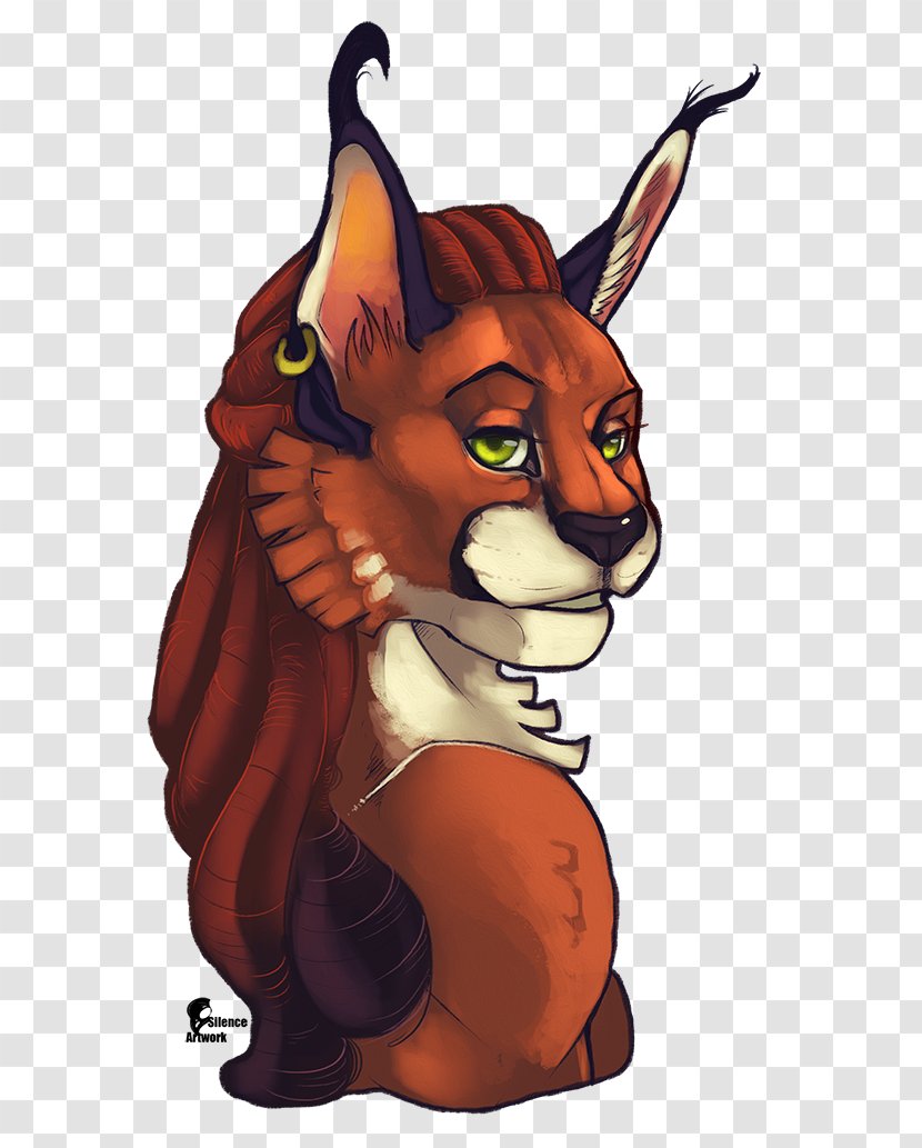 Whiskers Tiger Cat Cartoon - Art Transparent PNG