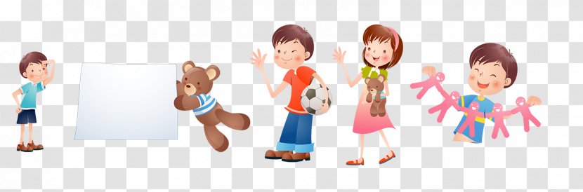 Child Animation Illustration - Flower - And Her Partners Transparent PNG