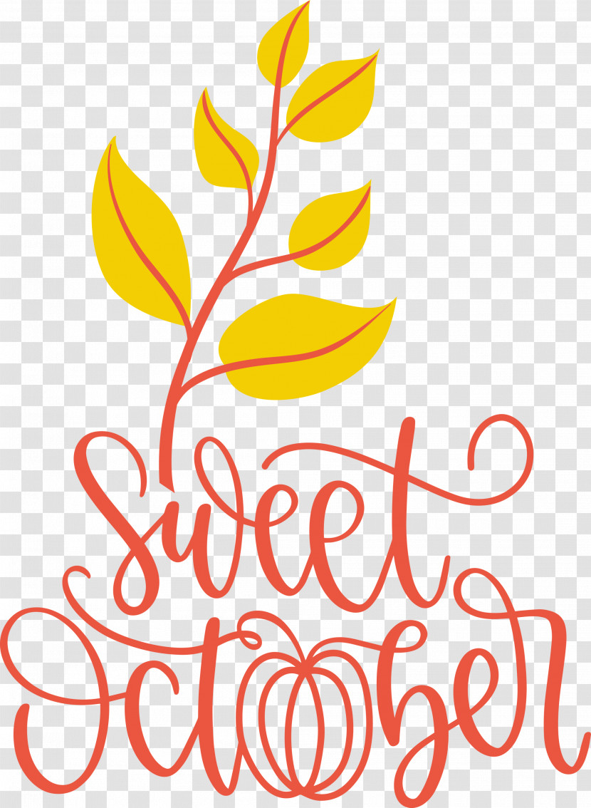 Sweet October October Fall Transparent PNG