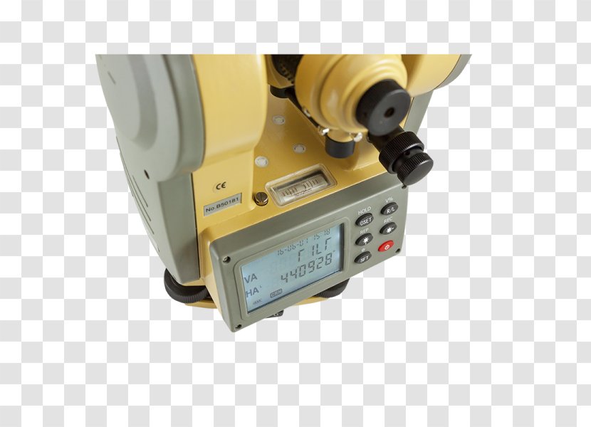 Tool Theodolite Electronics Laser Measurement - Measuring Instrument - Angle Transparent PNG