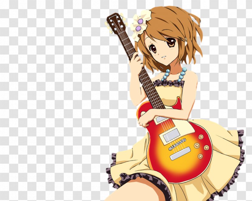 Yui Hirasawa Guitar Mio Akiyama K-On! Sailor Venus - Frame Transparent PNG
