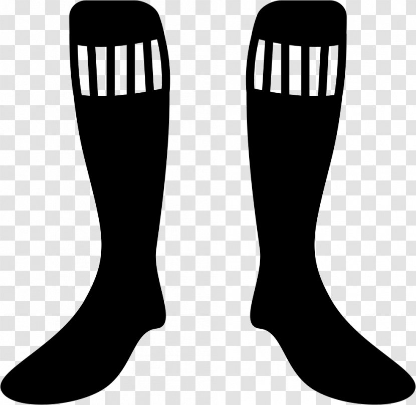 Sock Clip Art Football Knee Highs - Association Referee Transparent PNG