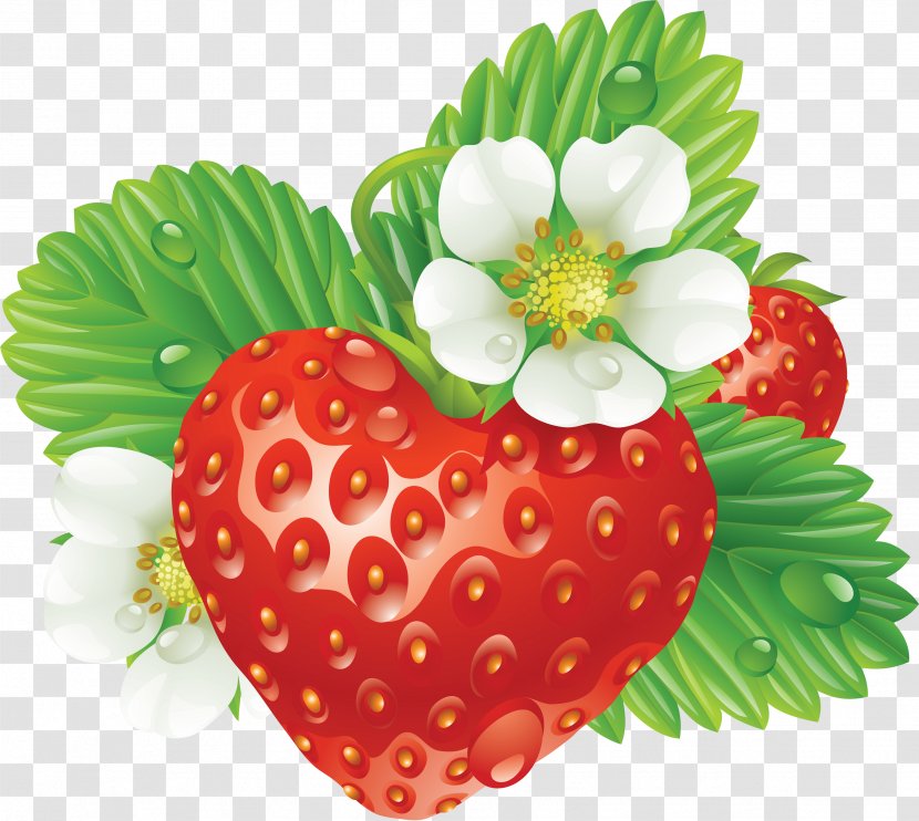 Vector Graphics Strawberry Clip Art Fruit - Strawberries Transparent PNG