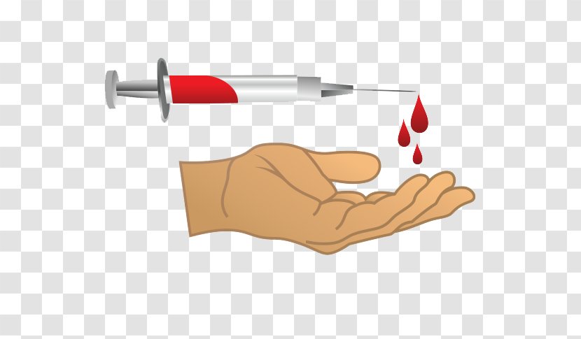 Blood Donation Clip Art - Hand - Vector Transparent PNG