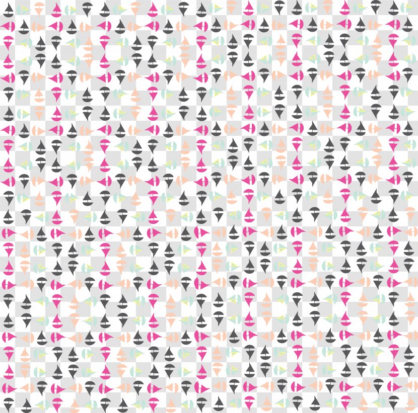 Textile Art Line Point Pink M Transparent PNG
