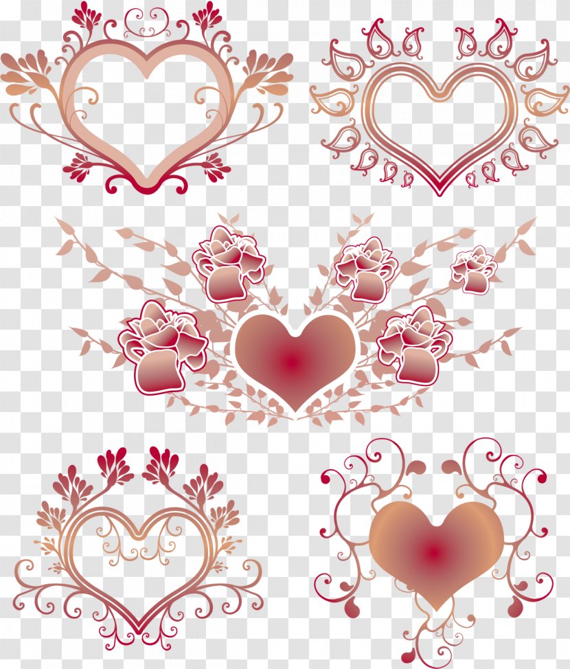 Hearts Background - Cartoon - Tree Transparent PNG