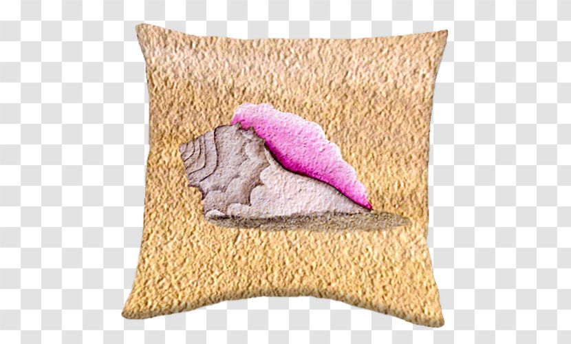 Throw Pillows Cushion Canvas Art - Pillow - Conch Transparent PNG