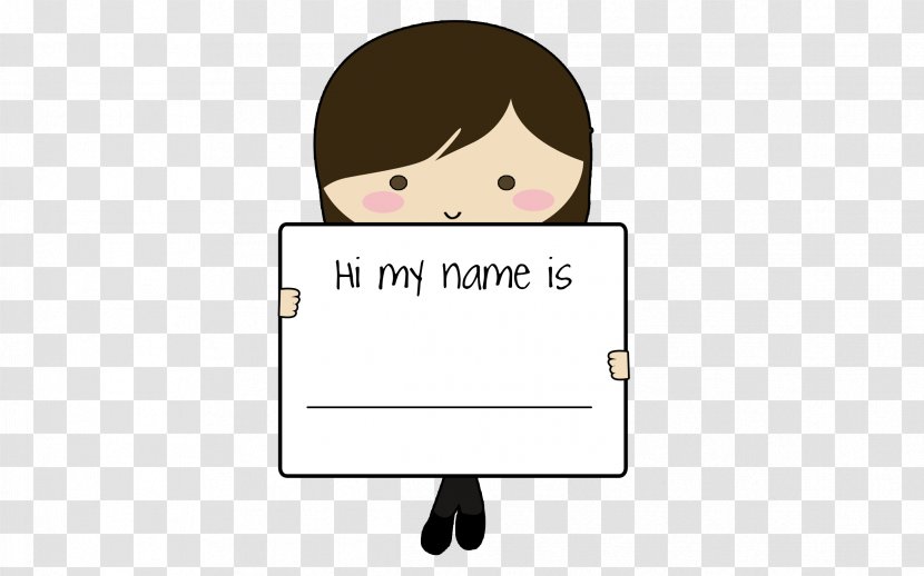 Learning Name Tag Graphic Design Child - Heart Transparent PNG